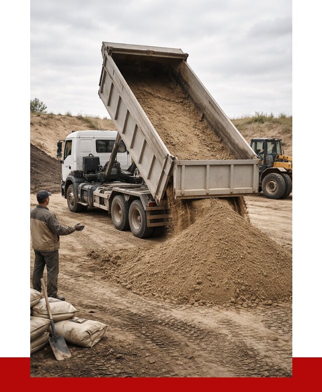 Доставка самосвалом 20 кубов в Пушкино от 7780 р. | ПРОНЕРУДПшк