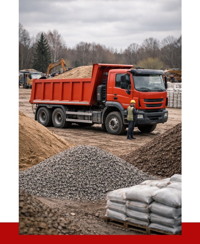 Доставка самосвалом 25 кубов в Пушкино от 7780 р. | ПРОНЕРУДПшк