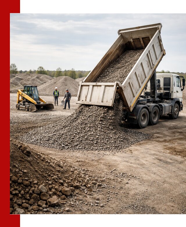 Доставка самосвалом 25 м³ в Пушкино быстро и надежно