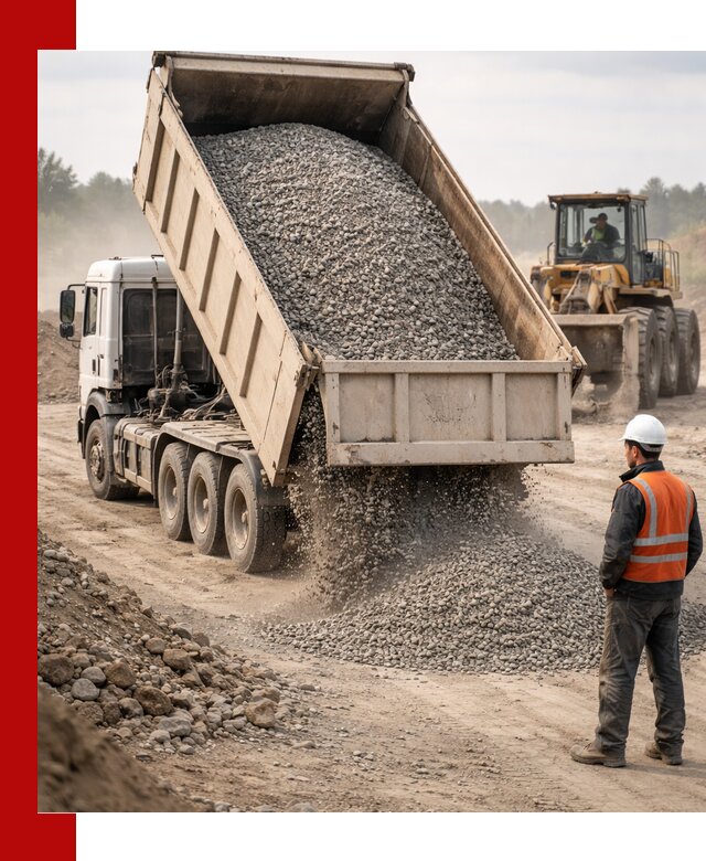 Доставка самосвалом 40 кубов цемента и сыпучих в Пушкино