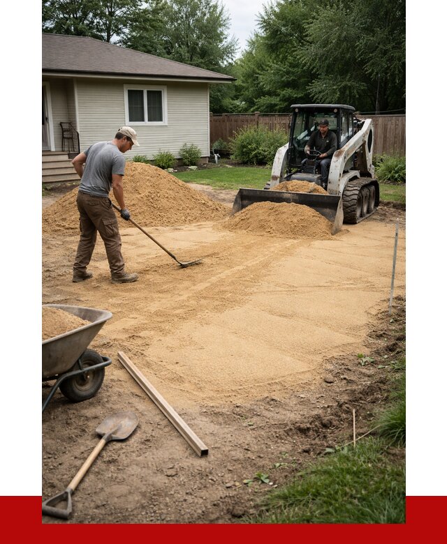 Отсыпка участка песком в Пушкино, от 2593 р., ПРОНЕРУДПшк